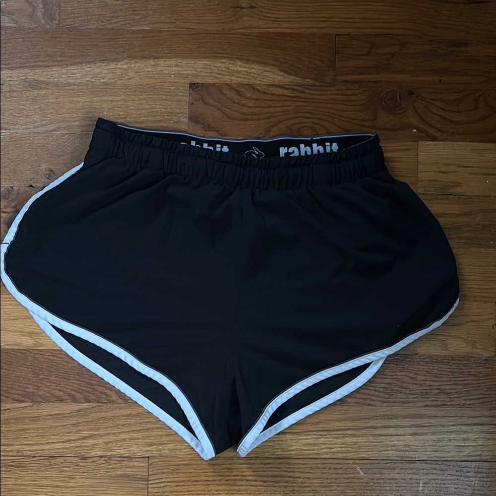 Men’s Black  Rabbit 2” Running Shorts